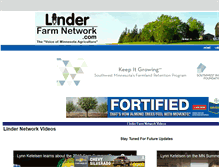 Tablet Screenshot of linderfarmnetwork.com